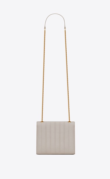 Vicky chain wallet in quilted lambskin